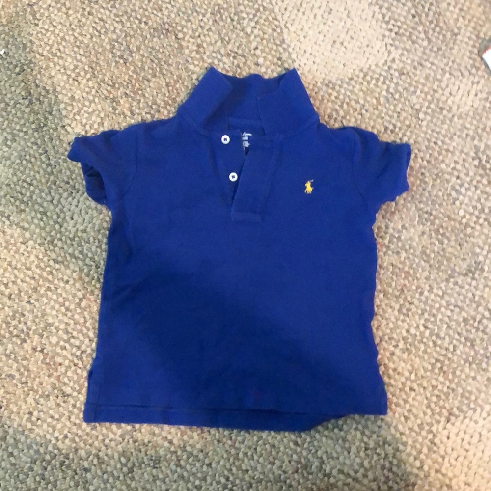Ralph Lauren blue baby polo